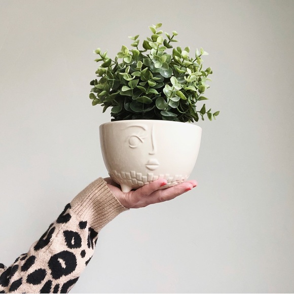 Other - Serve Bowl with Feet & Half Face